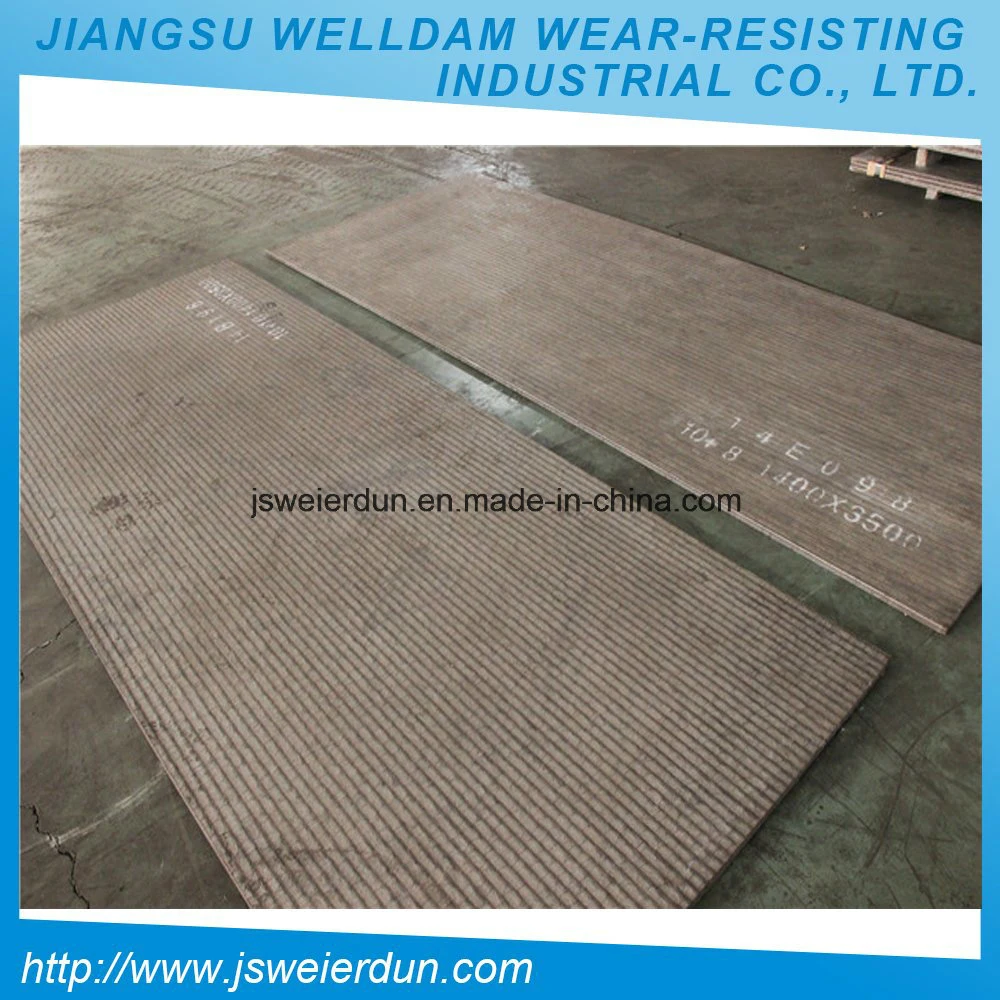 Overlay Welding Plate Construction Machine Production Line Accessories From Steel Hard Metals