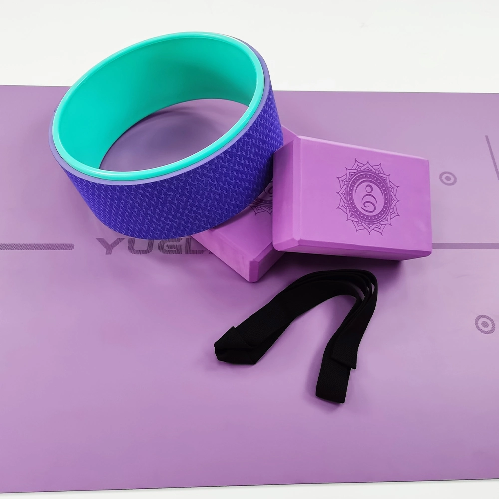 China Manufacturer Superior Materials Yoga Mat Wholesale/Supplier Custom Gym Fitness Yoga Block Brick Ball Towel Carry Bag Wheel Stretch Strap