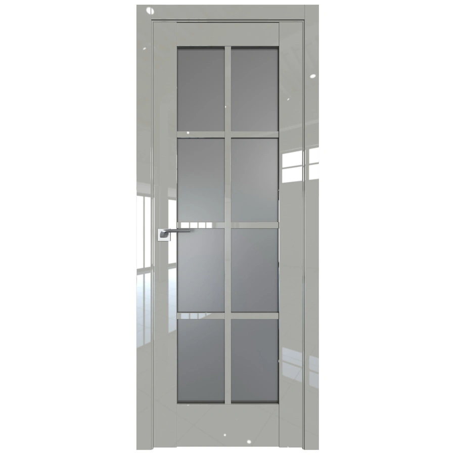 Moderno diseño personalizado de casa moderna de la puerta de Aluminio con ventana