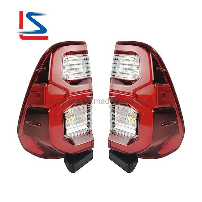 LED Auto Rücklicht Rückleuchte für Pickup Hilux Vigo Revo 2021 Heckleuchte 81560-0K430 81550-0K430 Autoleuchten