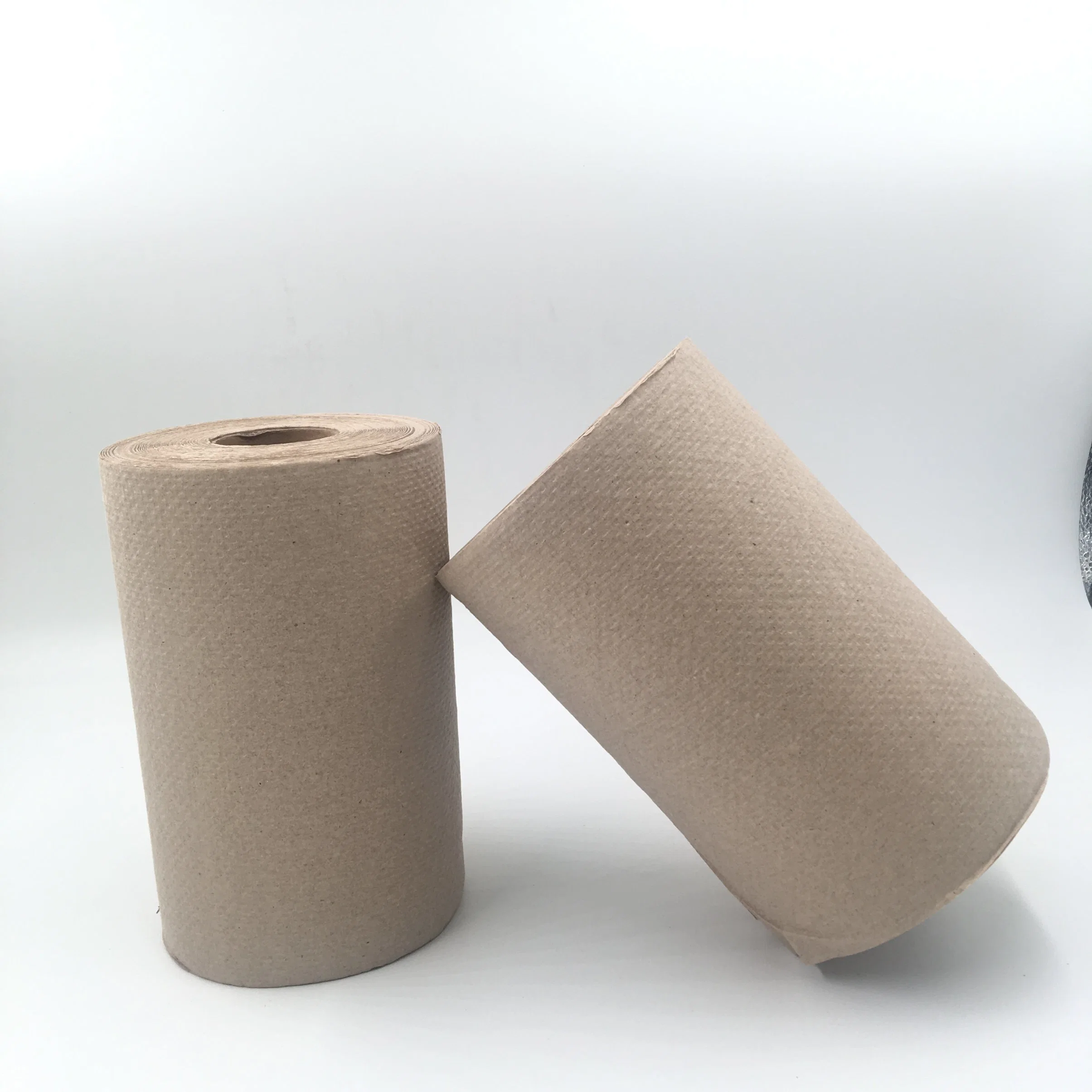 Venta caliente Ulive Kraft Hardwound ecológica desechables Rollo de papel toalla de mano