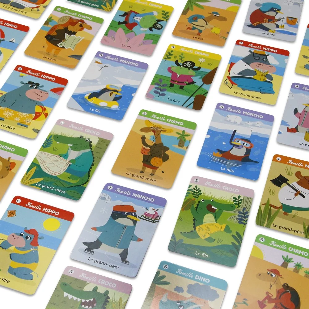 New Products China Manufacturer Paper Children Memory Educational Game Cards