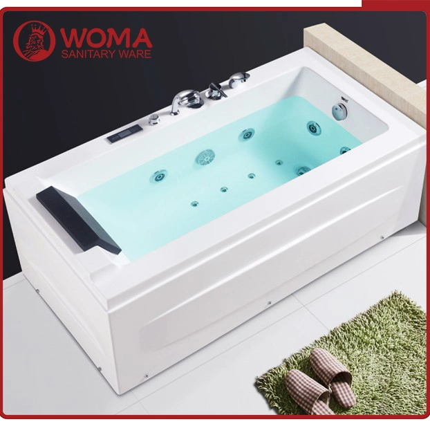 1.5m Acrylic Hot Massage Bath Tub Cheap SPA Bathtub (Q351R/L)