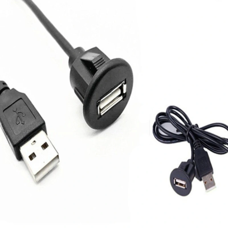 سيارة مهايئات USB للتركيب على لوحة أجهزة القياس، دراجة، دراجة بخارية، مقبس USB للسيارة