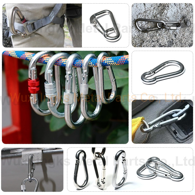 Factory Wholesale/Supplier Stainless Steel A2/A4 Double Ended Bolt Snap Hook