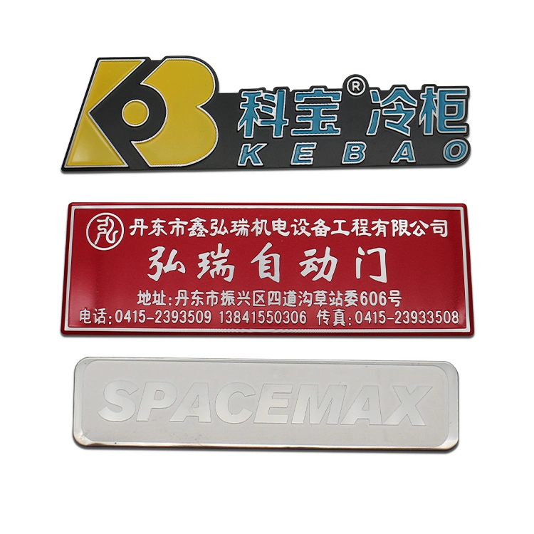 Customization Car Emblem Promotional Gift Metal Craft Coin Sticker Pin Dog Key Tag Fob Advertising Brand Logo Furniture Product Label