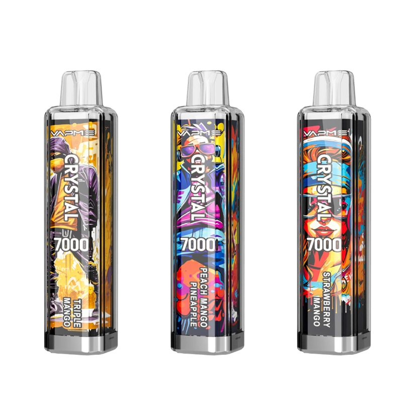 Zbood OEM ODM Vapme Crystal 7000 Rusia 2/%Salado sabor Novo 3mL Sunax Blvks E Cigarette desechable VAPE