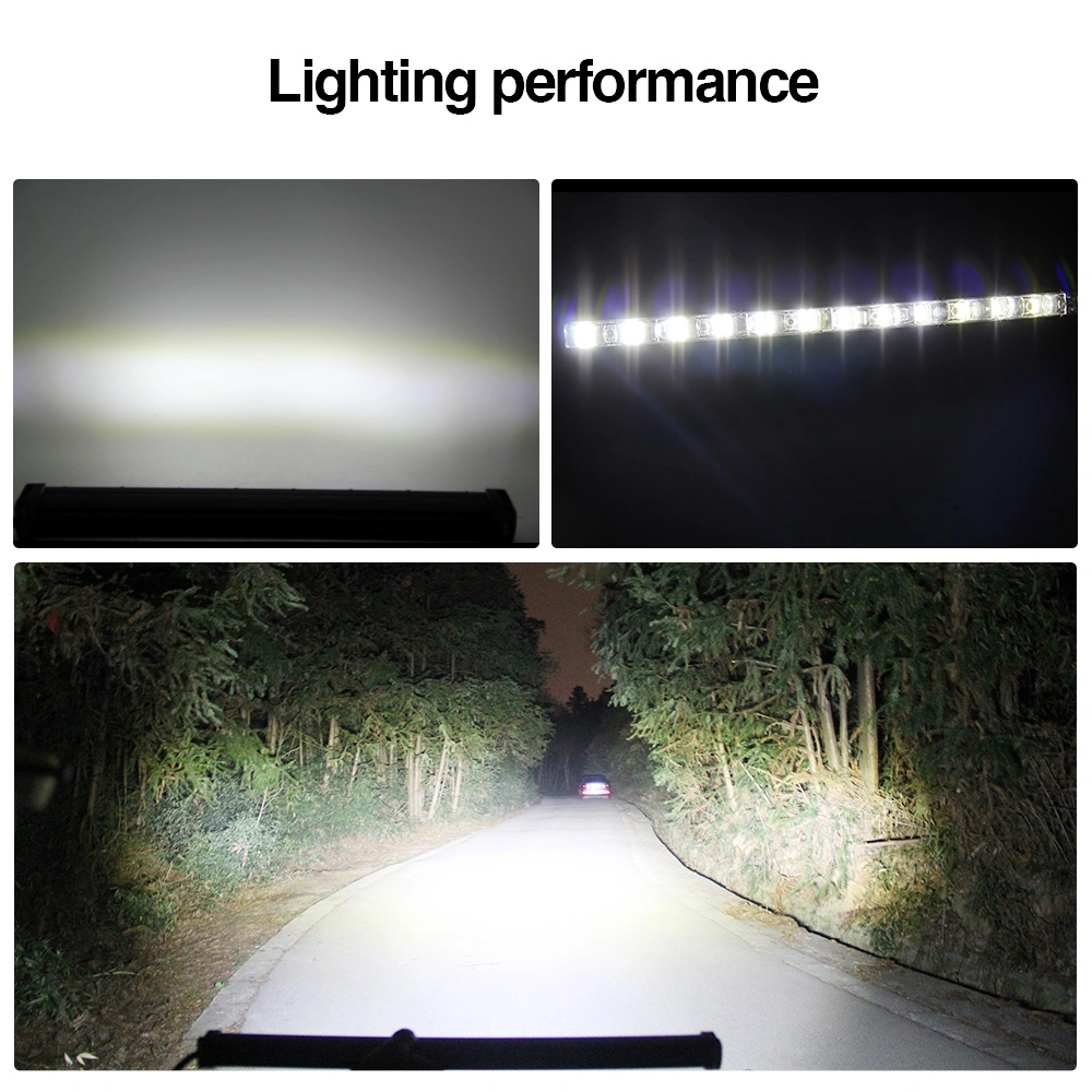 2019 New Driving Beam CREE Single Row 180W 90W 22inch Truck 6D Super Slim Auto LED Bar for Jeep