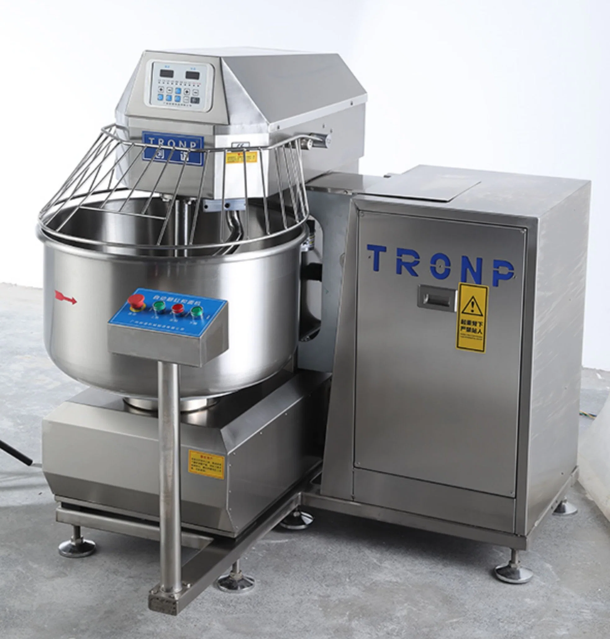 Industrial Bakery Equipment Dough Kneading Mixing Mixer Machine Dough Active Double Speed