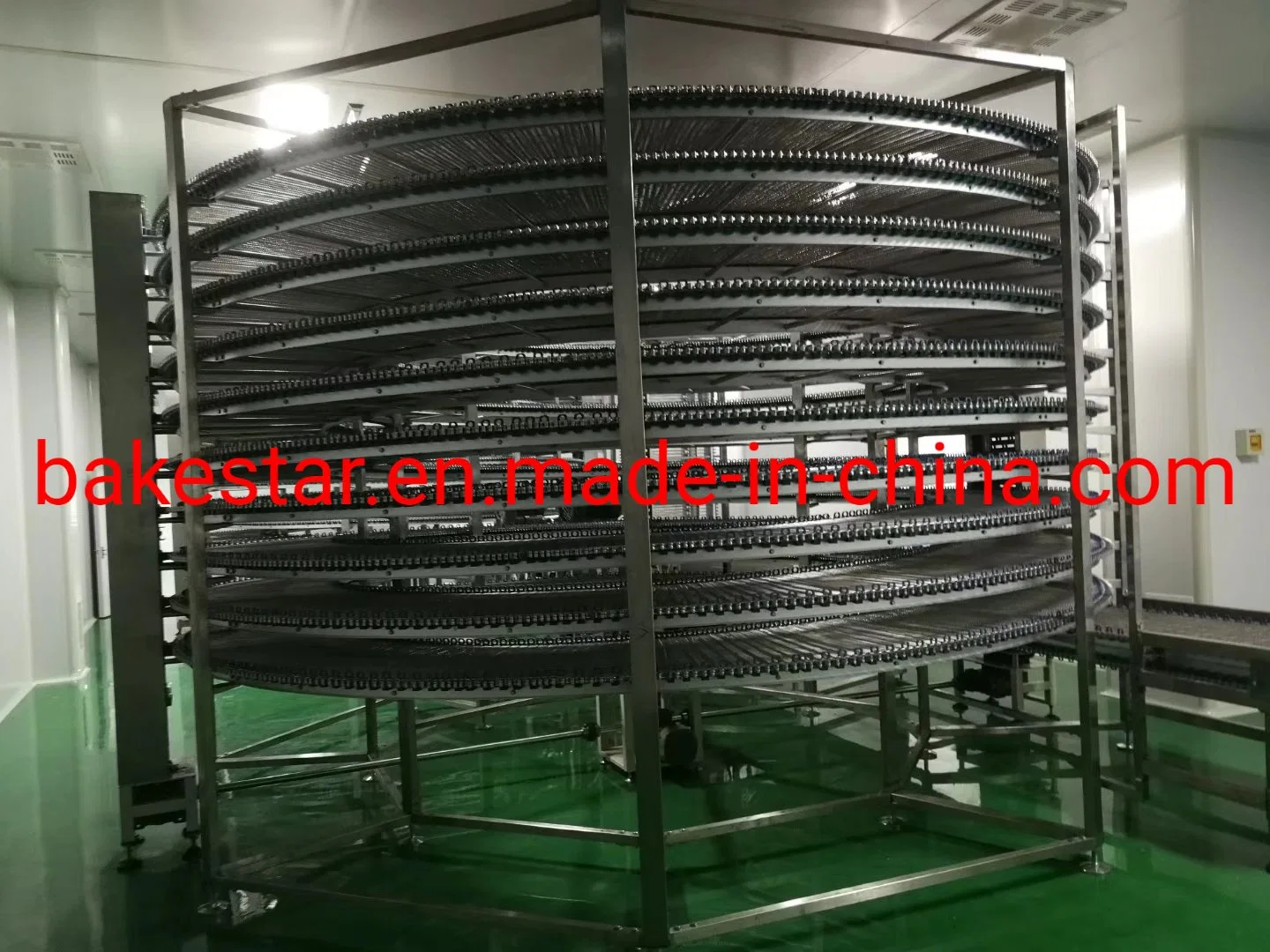 Multi-Deck Food Conveyor Oven Production Line for Pizza Bread