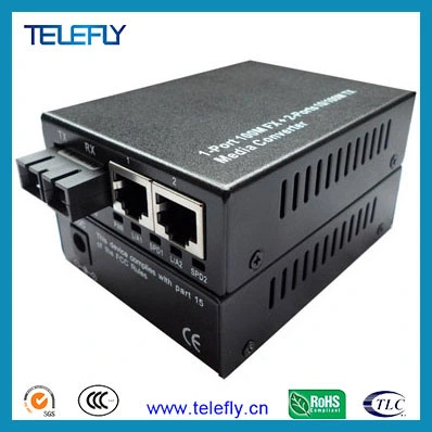 El transmisor y receptor óptico para cámara CCTV, Video Digital convertidor de fibra óptica
