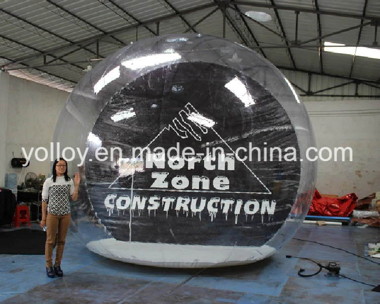 Inflatable Snow Globe Dome Tent for Christmas Decoration