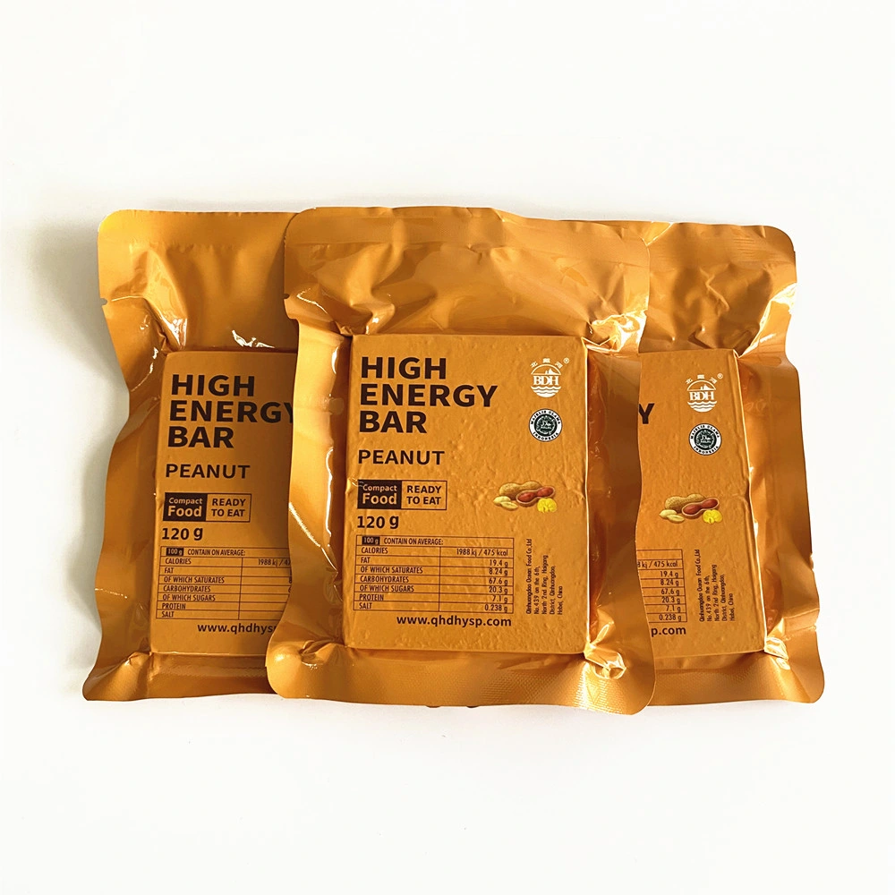 High Energy Bar Peanut Compressed Biscuits Emergency Food