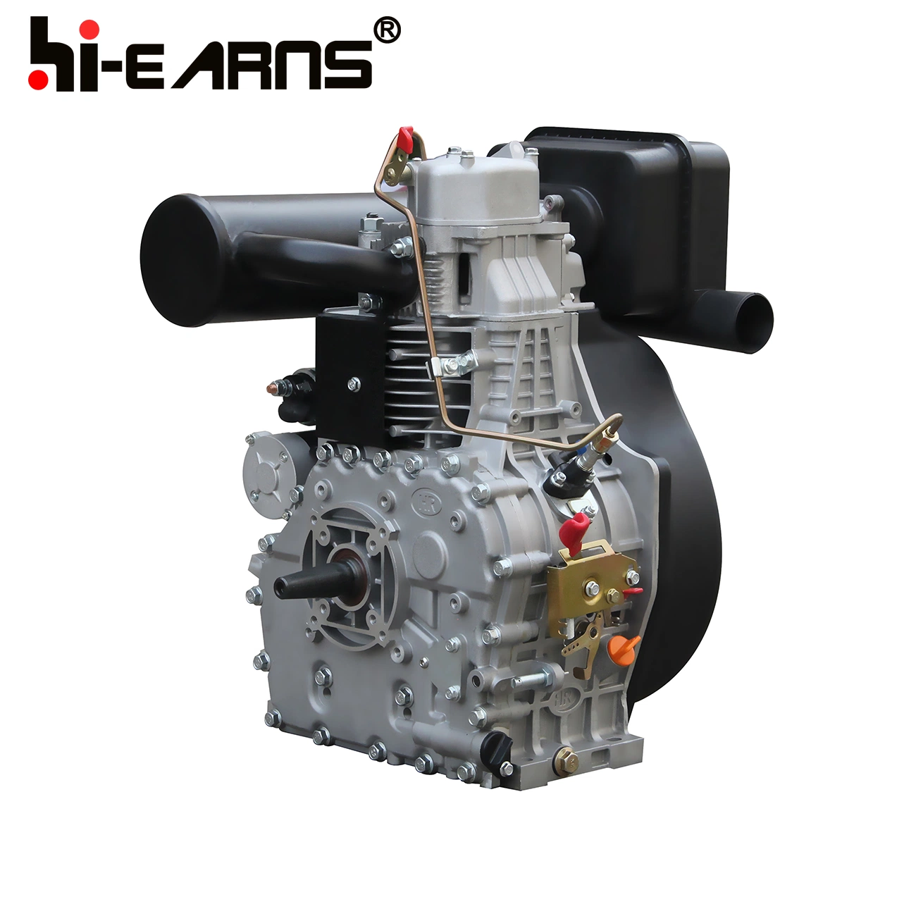 Strong and Stable Type 18HP Air Cooled Diesel Engine 1102f 1105f