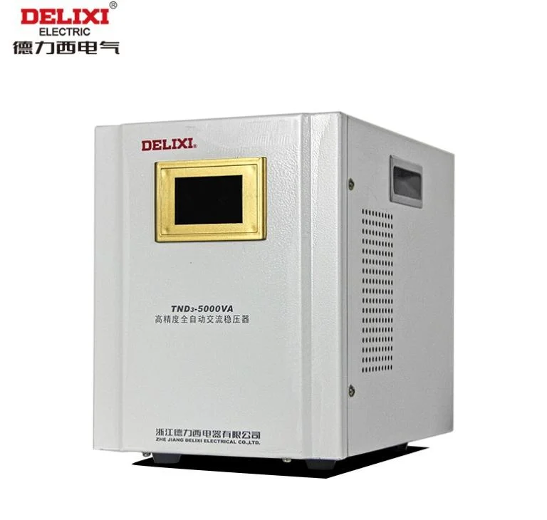 Regulador de tensão AC totalmente automático de alta precisão Delixi Tnd3 Series
