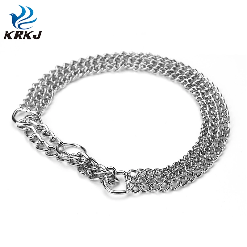 Tc1408-D Bulk Wholesale/Supplierr Heavy Duty Dog Metal Chain Collar for Large Pet