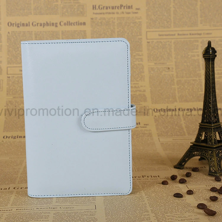 High quality/High cost performance PU Leather Cover Notebook with Magnetic Closure (PUN405)