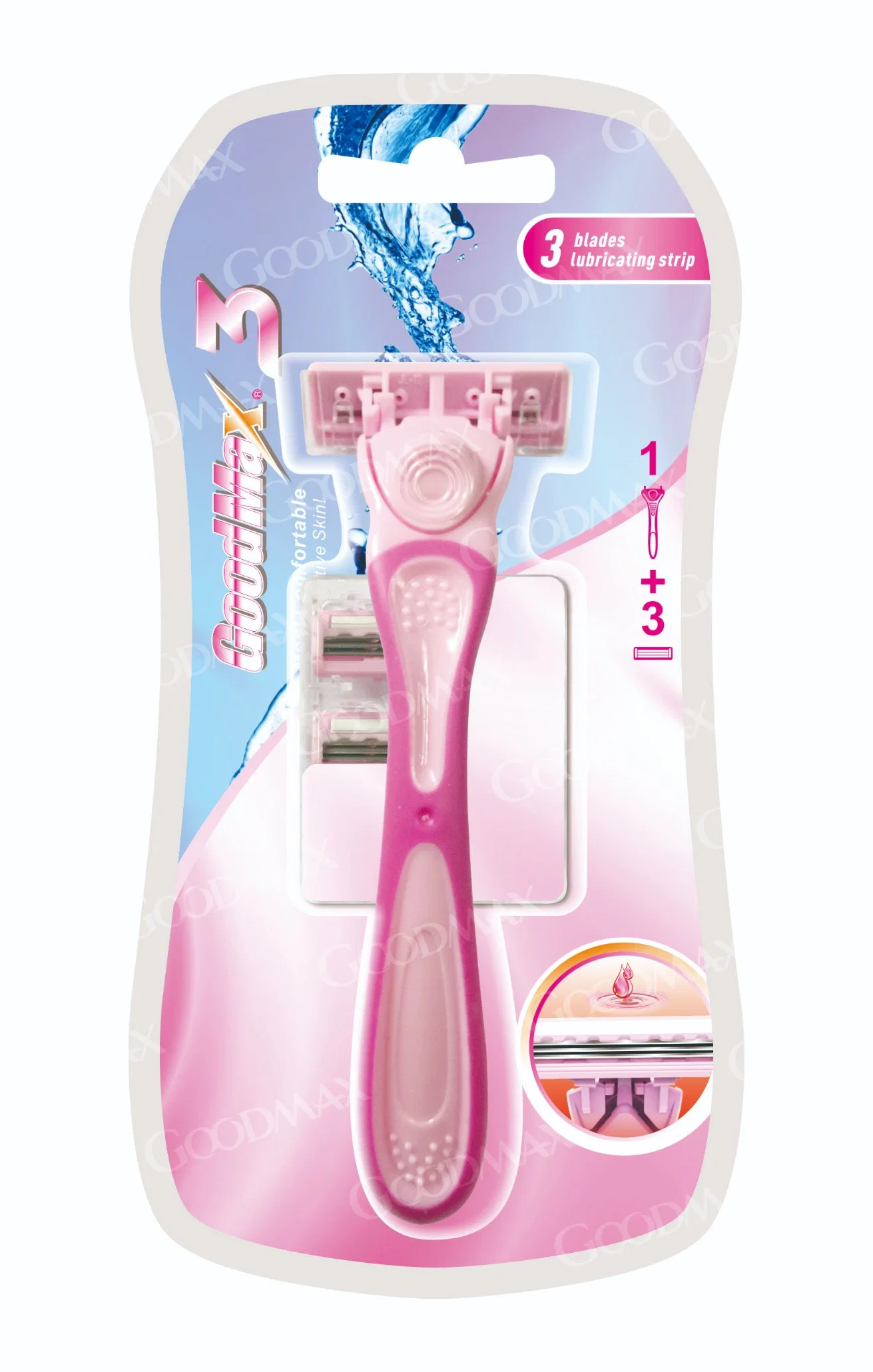 Premium Triple Blade System Razor for Women