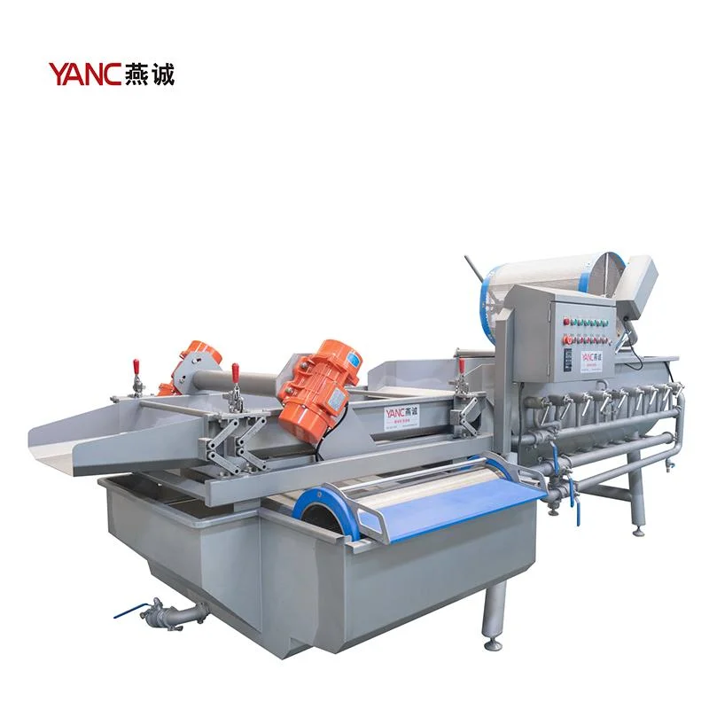 Customizable Quick-Frozen Fruits and Vegetables Blanching, Cleaning, Cutting, Quick-Freezing Machine Processing Line