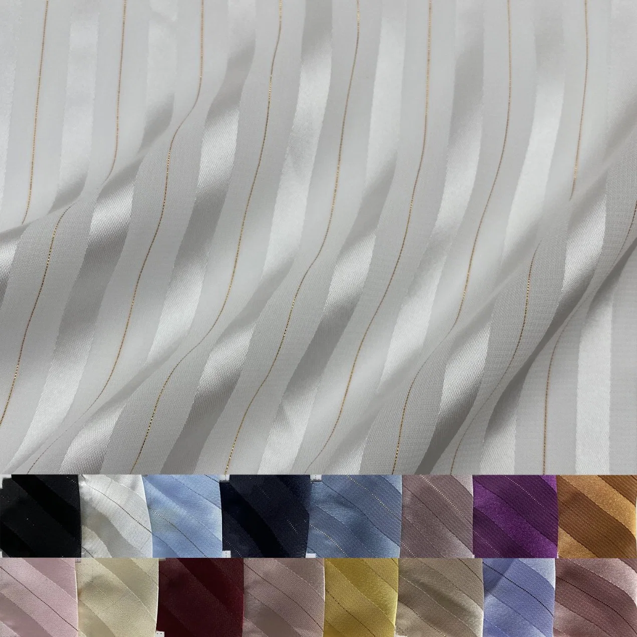 Polyester Woven Dobby Fashion Lurex Chiffon Fabrics for Dress, Garment, Toy, Suit (100%Polyester)