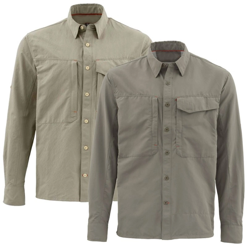 2021 New Styles Quick Dry Long Sleeve Men Fishing Shirt