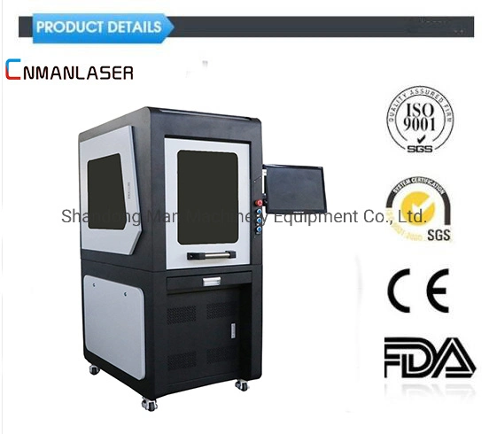 50W Desktop Fiber Laser Marking for Stainless Steel/Laser Color Printing Machine/Mini Laser Marker