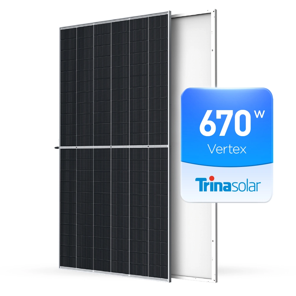 Новая энергия Trina De21 Monocrystalline Солнечная панель 500W 660 Вт 670W 700 Вт класса А СОЛНЕЧНАЯ ПАНЕЛЬ