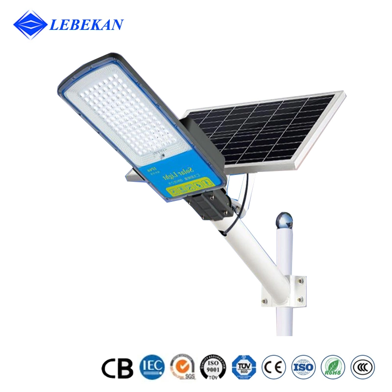 Lebekan High Power 100W 150W LED Integrated Outdoor Solar Street Lights Energy LED PARA Exterior to Illuminate Lamparas