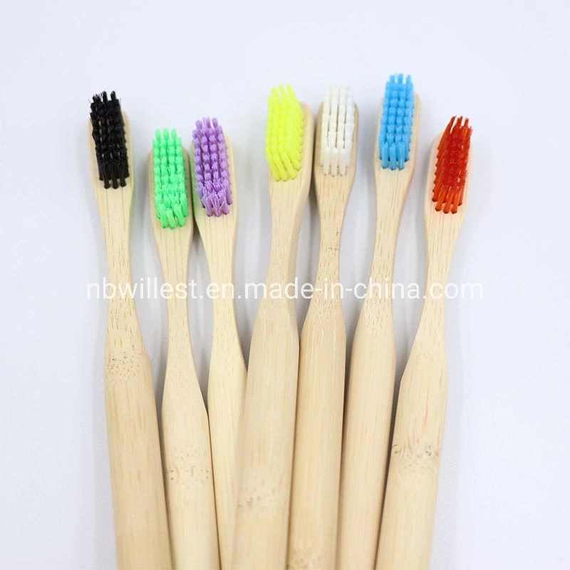 Personal Care Tooth Brush Biodegradable Adult Bamboo Toothbrush