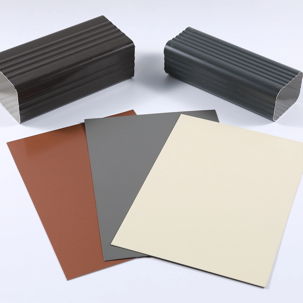 3003/3105 Alloy Color Coated Aluminum Sheet for Roller Gutter Downpipe