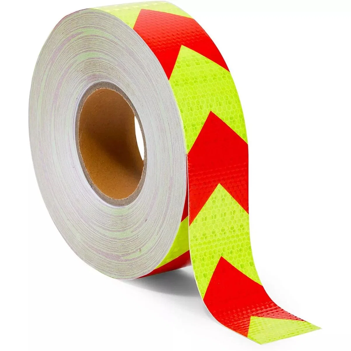 High Visibility Arrow Pattern PVC Safety Reflective Tape for Trucks, Trailers, Heavy Vehicles