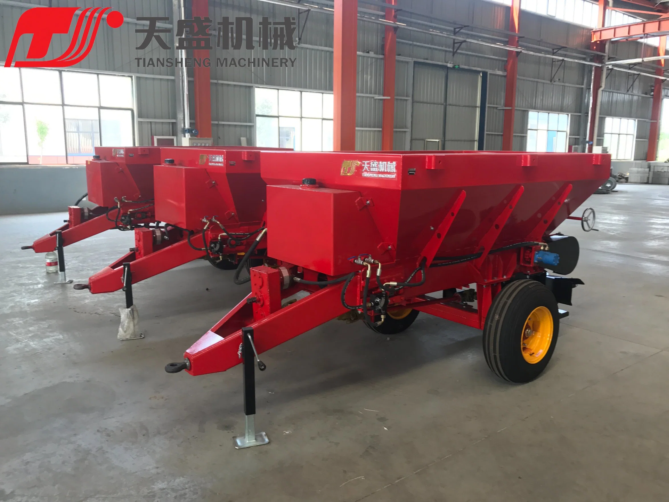 New SGS Certification Approved Agriciltural Machinery Fertilizer Spreader for 30-60HP Tractor