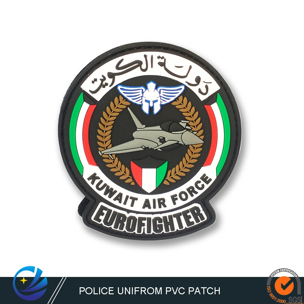 Eco-Friendly Safe PVC Patch Tactical Gear Military Uniform Honor Accessories