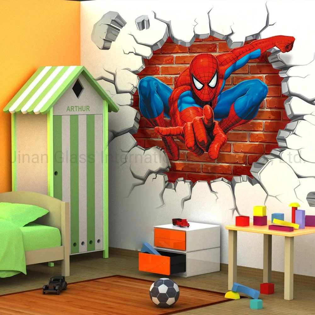 10% off 3D Decorative Painting Spiderman Wall Sticker for Children&prime; S Room Living Room