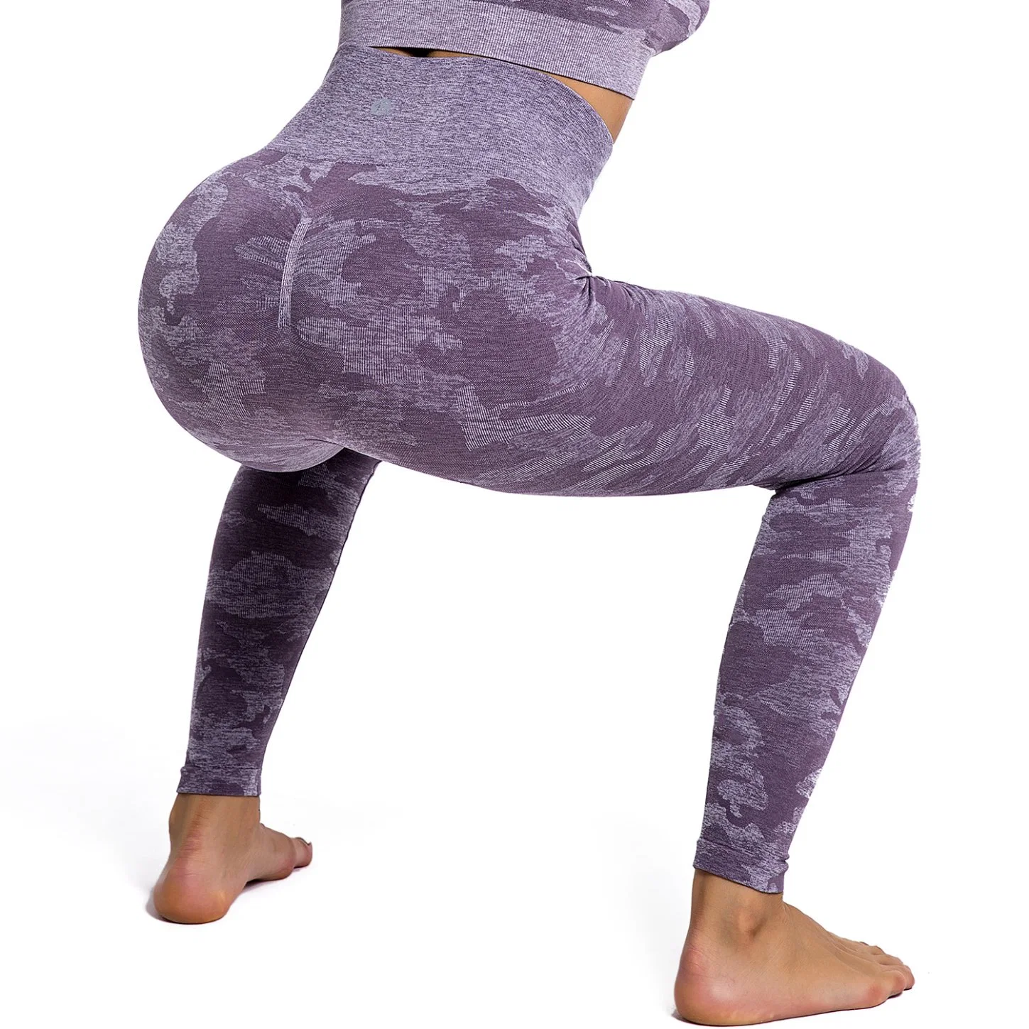 Ladies Carpis Camo Compression Camouflage Stretch Soft Yoga Leggings