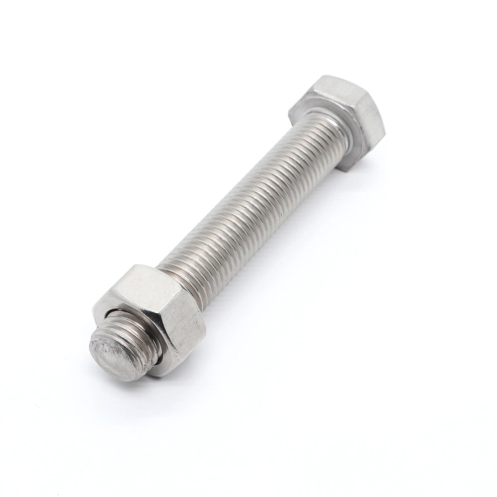 Stainless Steel SS304 SS316L 309S 310S U Bolt Super Duplex Hastelloy Hex Bolt 1.4529 904L 254smo Shoulder Bolt Inconel Incoloy Monel Stud Bolt Made in China