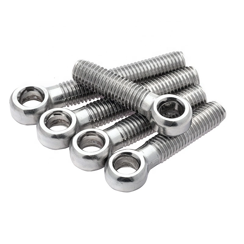 M10 X 70mm 304 Stainless Steel Machine Shoulder Lift Eye Bolt Rigging