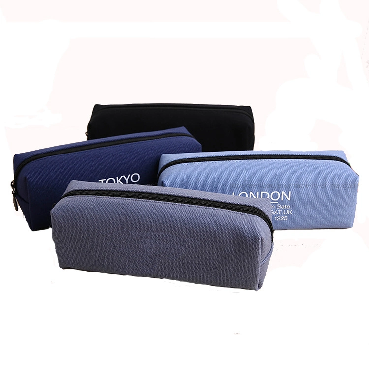 Customized Popular Pouches Bag with Zips Pencil Bag Pencil Case
