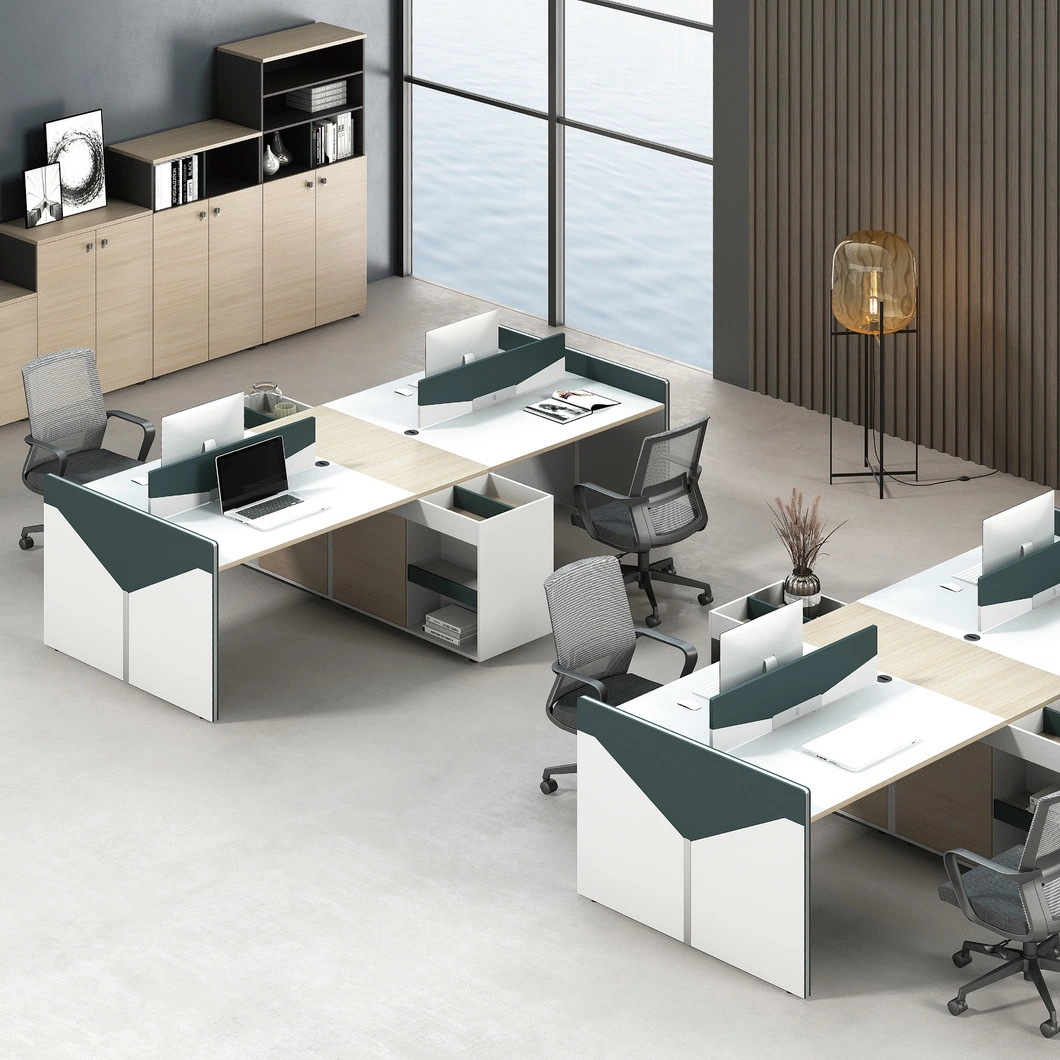 Hohe Qualität Einfaches Design Bürotisch Büromöbel Standard-Personal Schreibtisch