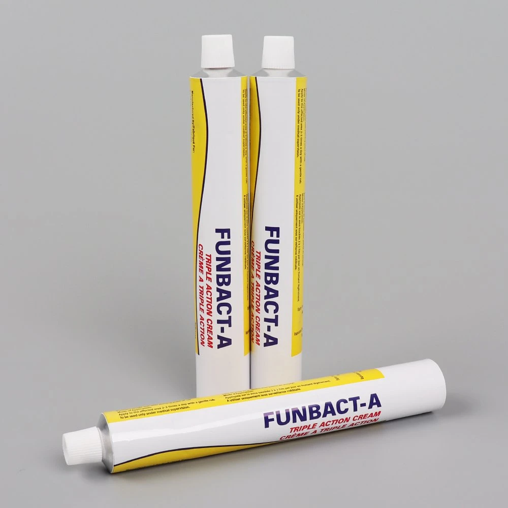 50ml Collapsible Aluminium Tubes for Parmaceutical Medicine Packaging