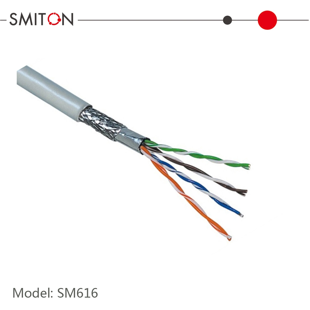 24 AWG de cobre SFTP Cat5 Cat5e de 305m de cable de red LAN