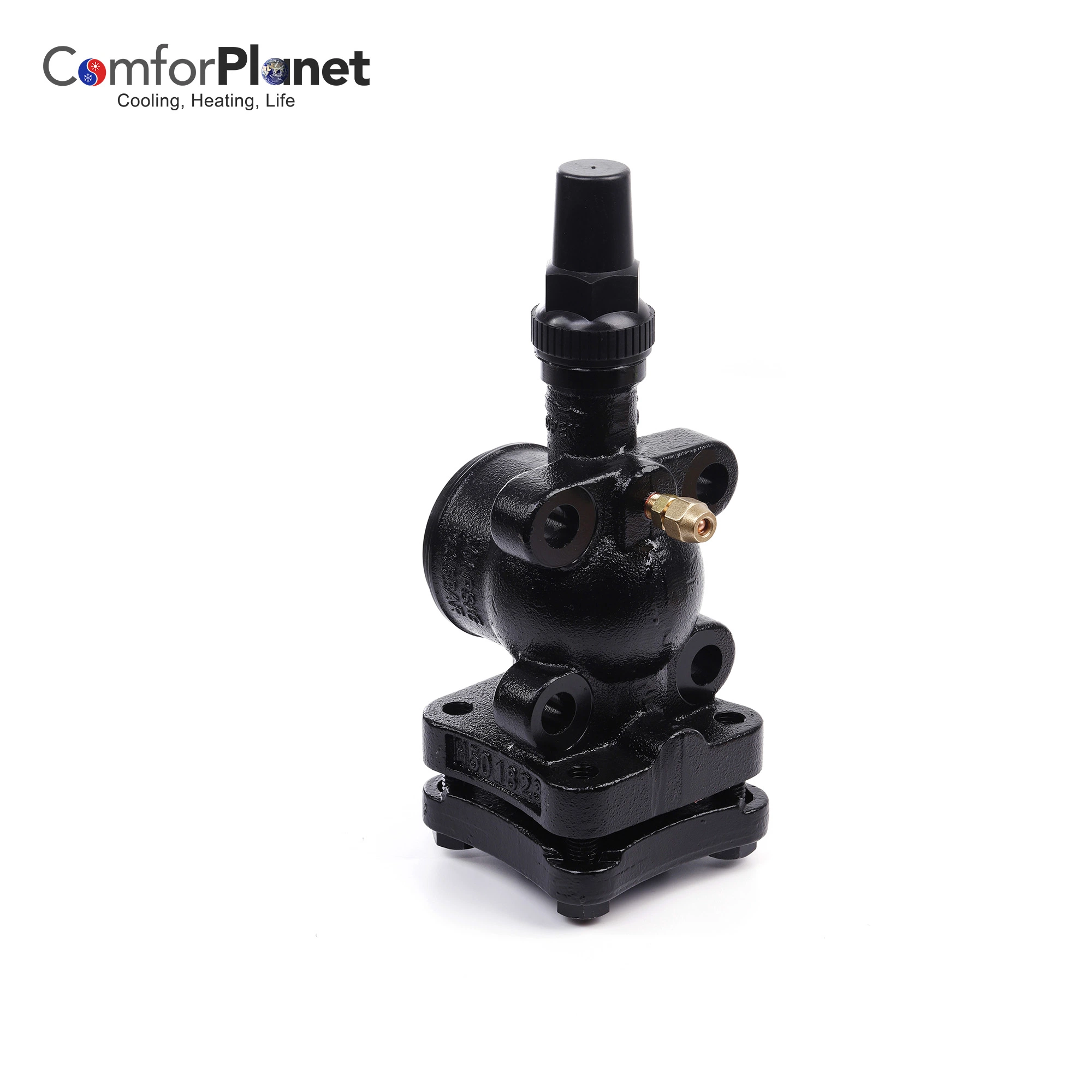 Refrigeration Parts Solenoid Shut off Valve Cast Iron Stop Valve for Air Conditioner