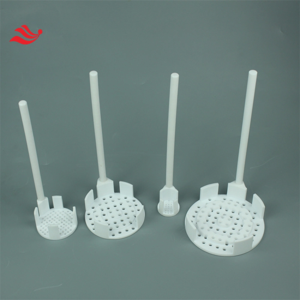 PV Silicon Wafer Basket Cassette Semiconductor Wafer Carrier Cleaning Carrier with PTFE Material