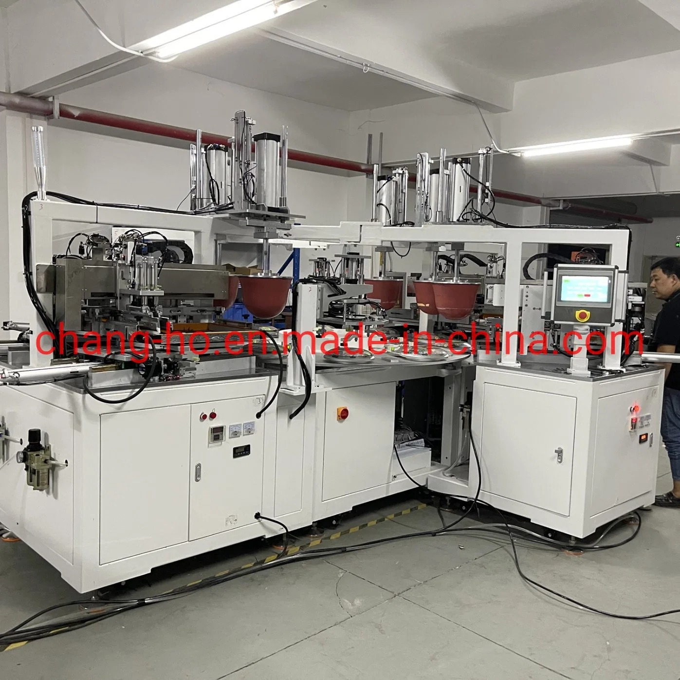 Servo Pad Printing Machine for Opal Glass Dinnerware