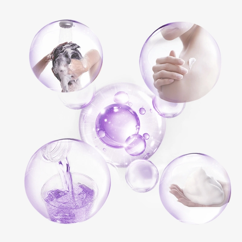 100ml Mini Lavender Shampoo Portable Travel Use for Hotel