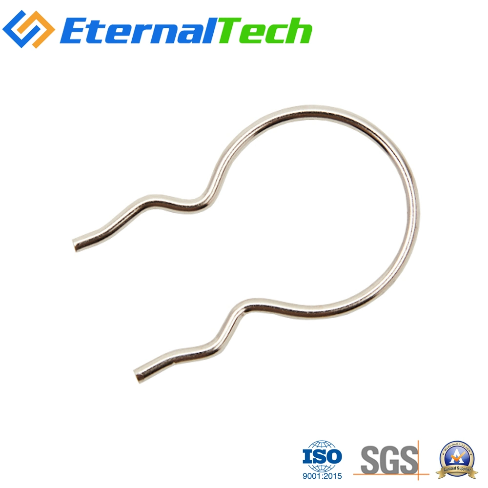 Factory Wholesale/Supplier Bending Wire Forming Metal Spring Clip for Frames