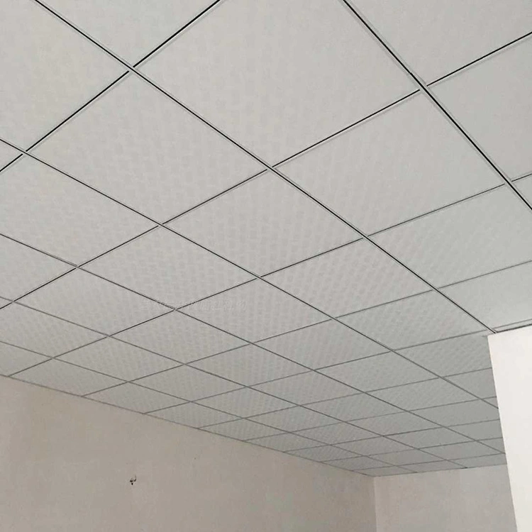 Preço de fábrica da China 600*600mm Placa de Teto de Gesso Laminado em PVC para Decoração.