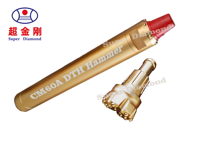 6" DTH Hammer High Air Pressure Rock Drilling Tools Compatible with DTH Bit Shank Ql60, M60, SD6, Cop64, DHD360, CD65