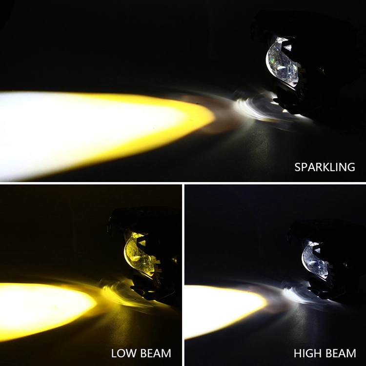 El 5% de descuento LED 20W LED de luces de conducción de la lente de las luces de la Motocicleta auxiliar