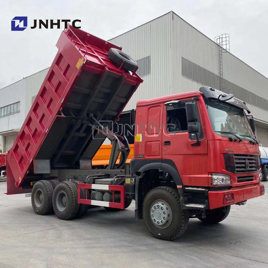 الشاحنات Hino HOWO الهندسة محرك ديزل سعة 30 طن لنقل السيارات 8X4 شاحنة تفريغ مستعملة في نيجيريا